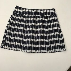 Ann Taylor Loft Linen Rayon Blend Mini Skirt